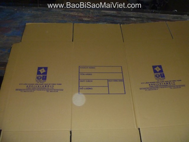 Bao bì carton - Bao Bì Sao Mai Việt  - Công Ty TNHH Sản Xuất Thương Mại Dịch Vụ Sao Mai Việt